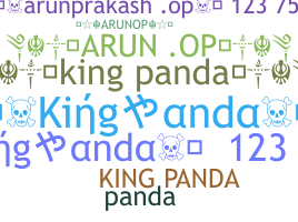 Nama panggilan - KingPanda