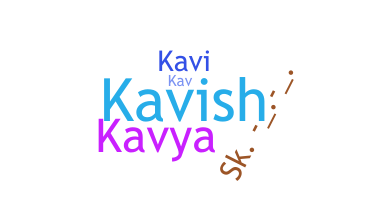 Nama panggilan - Kavu
