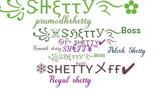 Nama panggilan - Shetty