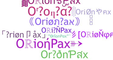Nama panggilan - OrionPax