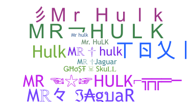 Nama panggilan - MrHulk