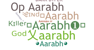 Nama panggilan - Aarabh