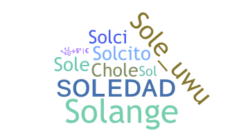 Nama panggilan - Soledad