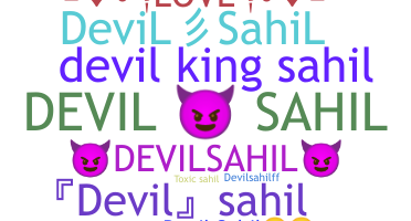 Nama panggilan - DevilSahil