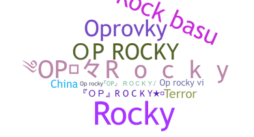 Nama panggilan - OpRocky