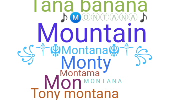 Nama panggilan - Montana