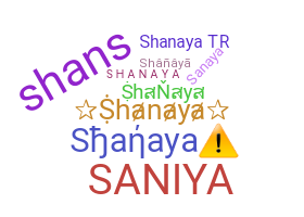 Nama panggilan - Shanaya