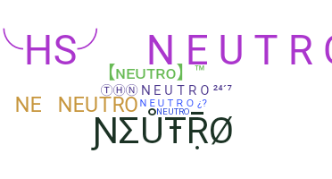 Nama panggilan - neutro
