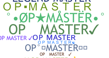 Nama panggilan - OPMaster