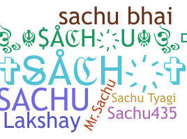 Nama panggilan - Sachu