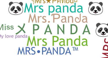 Nama panggilan - MrsPanda