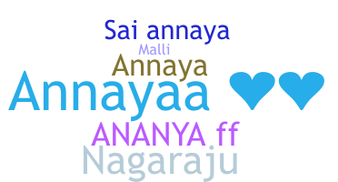 Nama panggilan - Annayaa