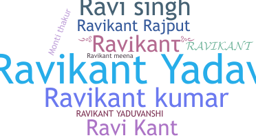 Nama panggilan - Ravikant