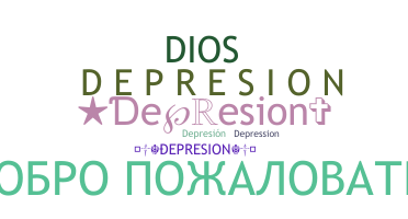 Nama panggilan - Depresion