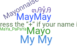 Nama panggilan - Maya