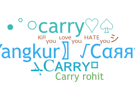 Nama panggilan - Carry