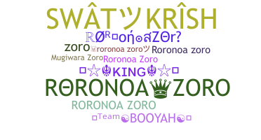 Nama panggilan - roronoazoro