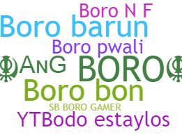 Nama panggilan - Boro