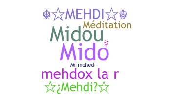 Nama panggilan - Mehdi