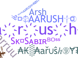 Nama panggilan - Aarush