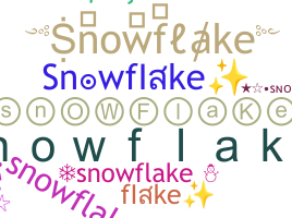 Nama panggilan - Snowflake