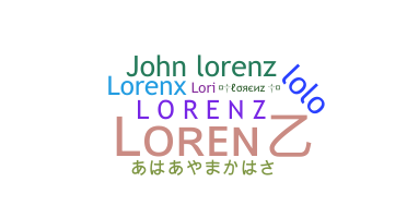 Nama panggilan - Lorenz