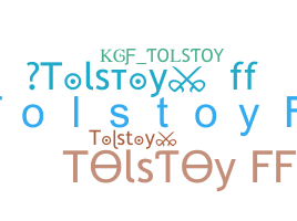 Nama panggilan - Tolstoy
