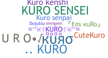 Nama panggilan - Kuro