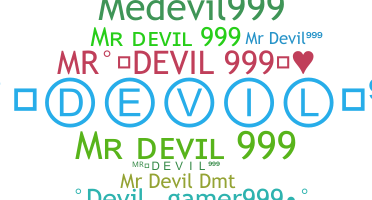Nama panggilan - Mrdevil999