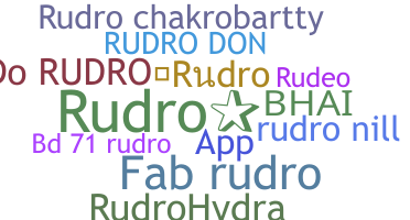 Nama panggilan - Rudro