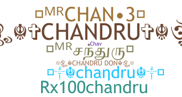 Nama panggilan - Chandru
