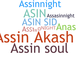 Nama panggilan - Assin