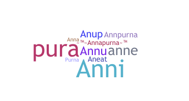 Nama panggilan - Annapurna