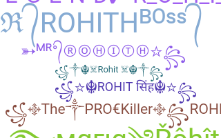 Nama panggilan - Rohith