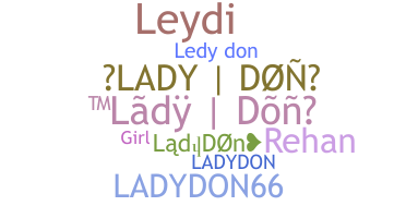 Nama panggilan - LadyDon