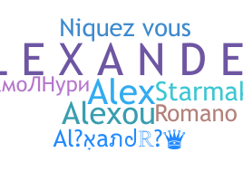 Nama panggilan - Alexandre