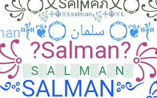Nama panggilan - Salman