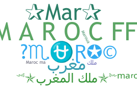 Nama panggilan - Maroc