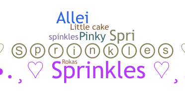 Nama panggilan - Sprinkles