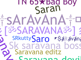 Nama panggilan - Saravana