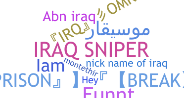 Nama panggilan - Iraq