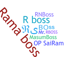 Nama panggilan - rboss