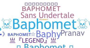 Nama panggilan - Baphomet