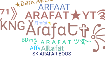 Nama panggilan - Arafat