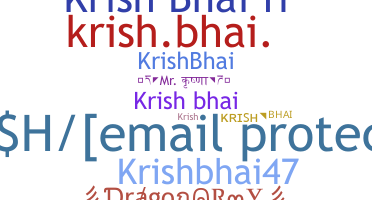Nama panggilan - krishbhai