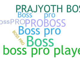 Nama panggilan - BossPro