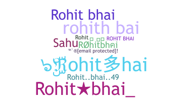 Nama panggilan - rohitbhai