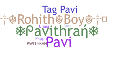 Nama panggilan - Pavithran