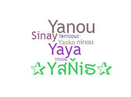 Nama panggilan - Yanis