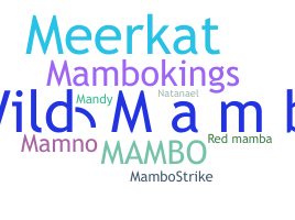 Nama panggilan - Mambo